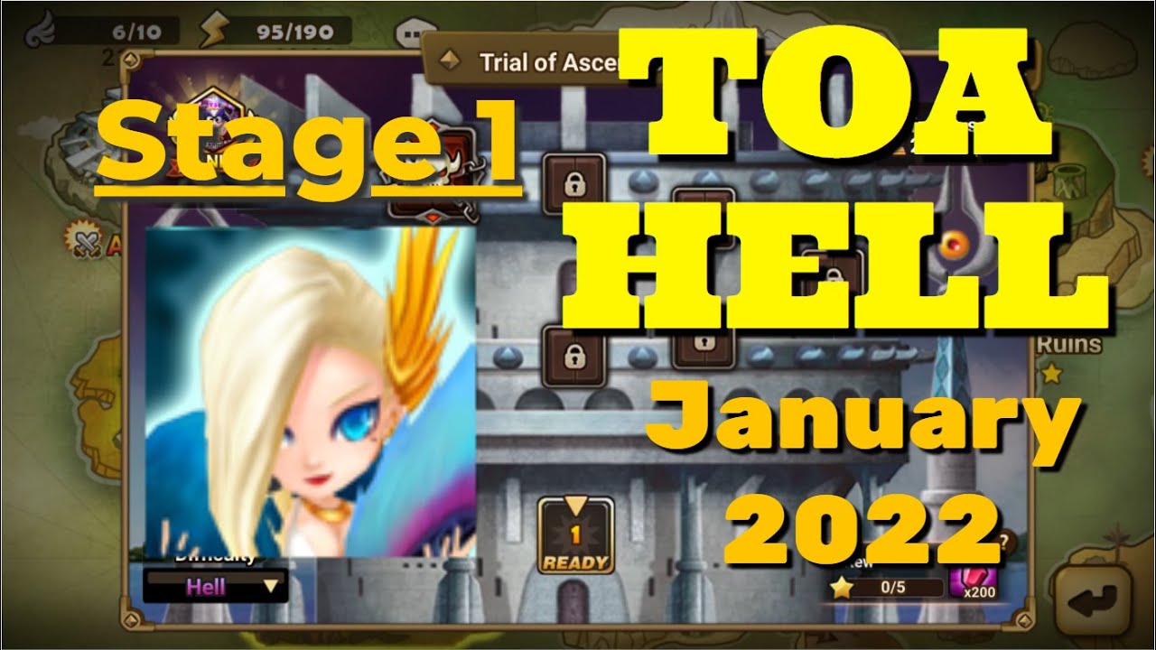 Toa Hell Stage 1 January 2022 (3 stars)
