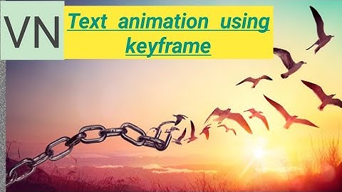 Vn Video Editor Key Animation  Tutorial || vn video editor keyframe || How To Use KeyFrame In Vn