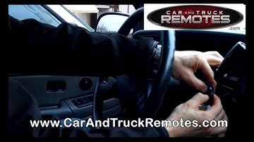 GMC Sonoma Remote Replacement Programming 1998 2004