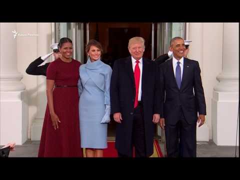 Video: Melania Trump V Bielom Dome