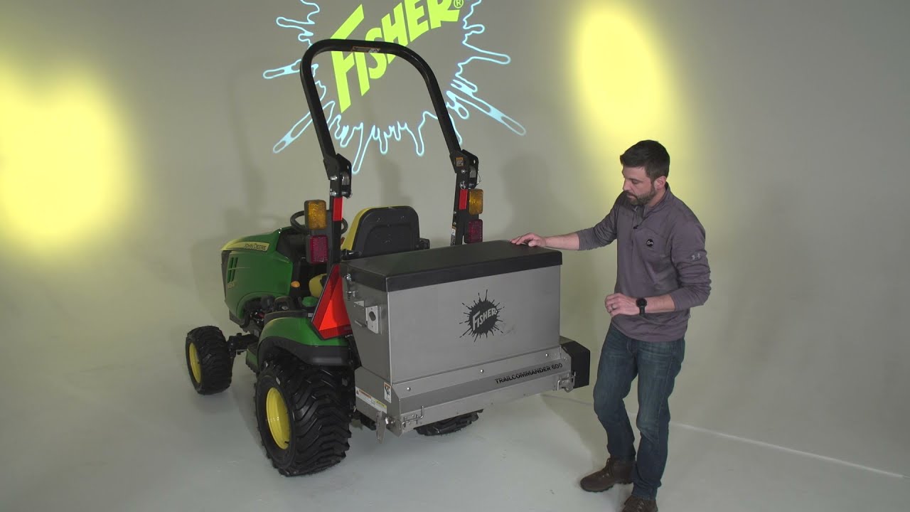 FISHER® TRAILCOMMANDER™ 250 & 600 Drop Spreader Walkaround