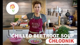 Chilled Beetroot Soup - CHŁODNIK - Polish cooking.