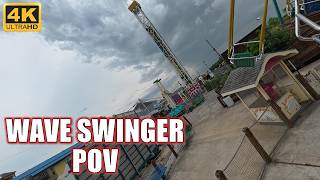Wave Swinger POV (4K 60FPS), Keansburg Amusement Park Zierer Swings | Non-Copyright