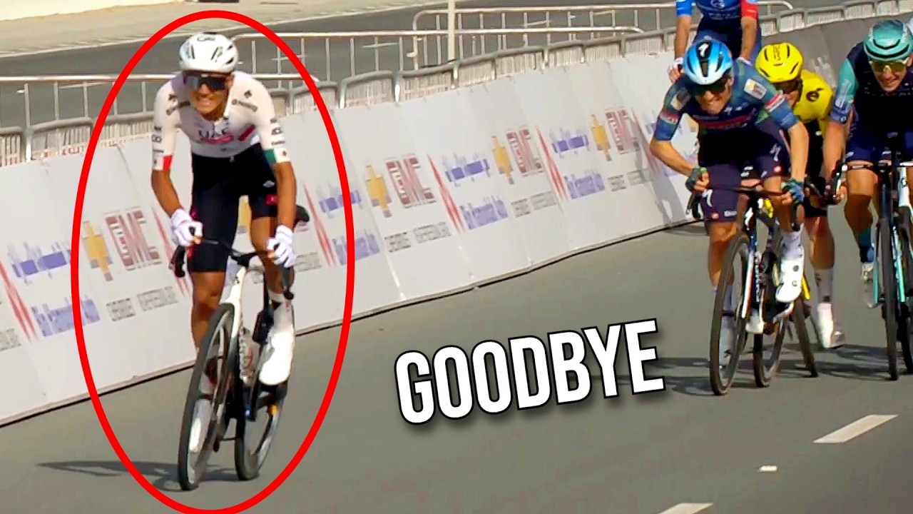 Isaac del Toro Just did What Pogacar Couldn't | UAE Tour 2026 Stage 1