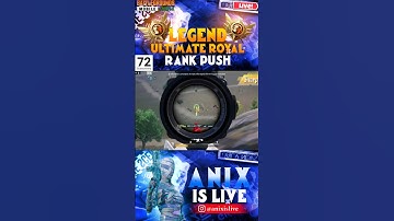 Bgmi Legend rank push 🥵 1v3 clitch Ultimate royal lobby 🏆 #bgmi #shorts #shortsfeed #pubgmobile