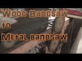 How to Convert a Wood Cutting Bandsaw to Cut Metal How to Convert a Wood Cutting Bandsaw to Cut Metal