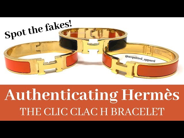 Easy Hermes Clic Clac H Enamel Bracelet Authentication Guide