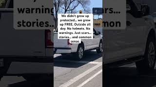 Before Helmets We Had Common Sense