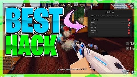 (Updated) Arsenal GUI [Dark HUB] (God mode,musicplayer,inf ammo,one shot kill)