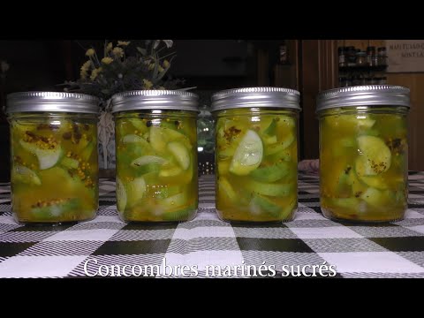 Vidéo: Recettes De Marinade De Concombre