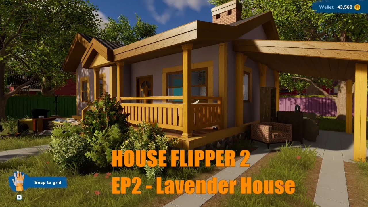House Flipper 2 EP2 Lavender House YouTube