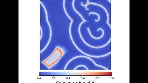2D Brusselator Model with Diffusion