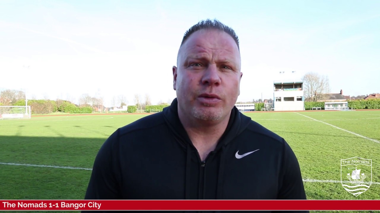 The Nomads 1-1 Bangor City: Andy Morrison reacts