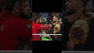 Jacob Fatu Challenges Roman Reigns On Raw 😯 #shorts #youtubeshorts #viralvideo
