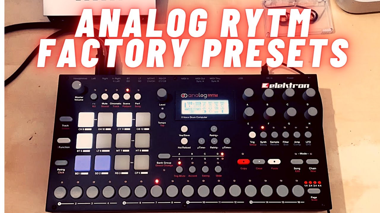 Elektron Analog rytm mk1 電源付き Elektron Analog RYTM review | MusicRadar