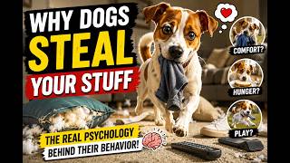 Why Dogs Steal Your Stuff — The Hidden Psychology Behind It
