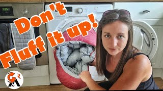 How to wash your down sleeping bag / jacket and other clothes!