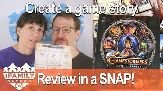 Gamestormers - review in a SNAP!