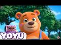 🎵 A wie Apfel &amp; B wie Bär! Lustige Buchstaben-Lieder für Kinder | Yoyu Kinderlieder