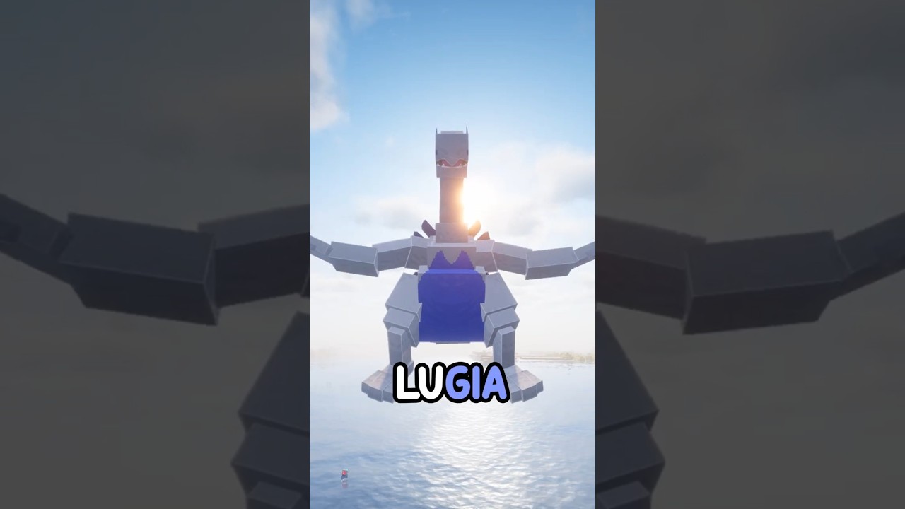 Lugia is so cool! #cobblemon #minecraft #lugia