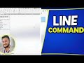 SolidWorks Line Command Tutorial | Complete Beginner Guide | solidworks line command kaise use kare