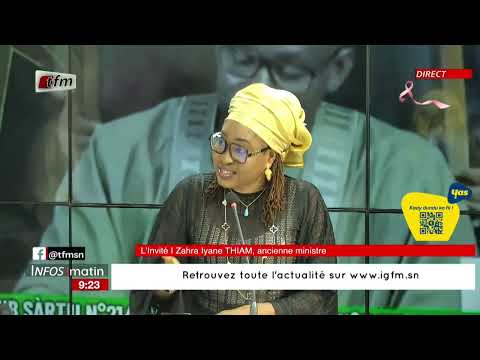 l'invite d'infos matin | Zahra Iyane THIAM, ancienne ministre - 01 octobre 2026
