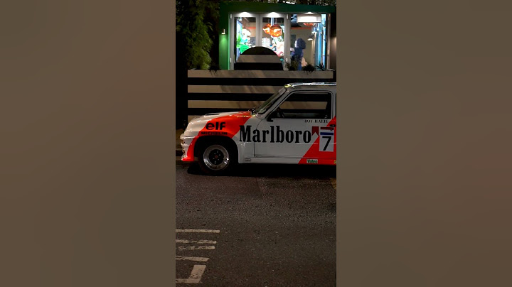 Renault 5 Turbo Homolgation #renault5turbo #renault5 #rally #rallycar #groupb