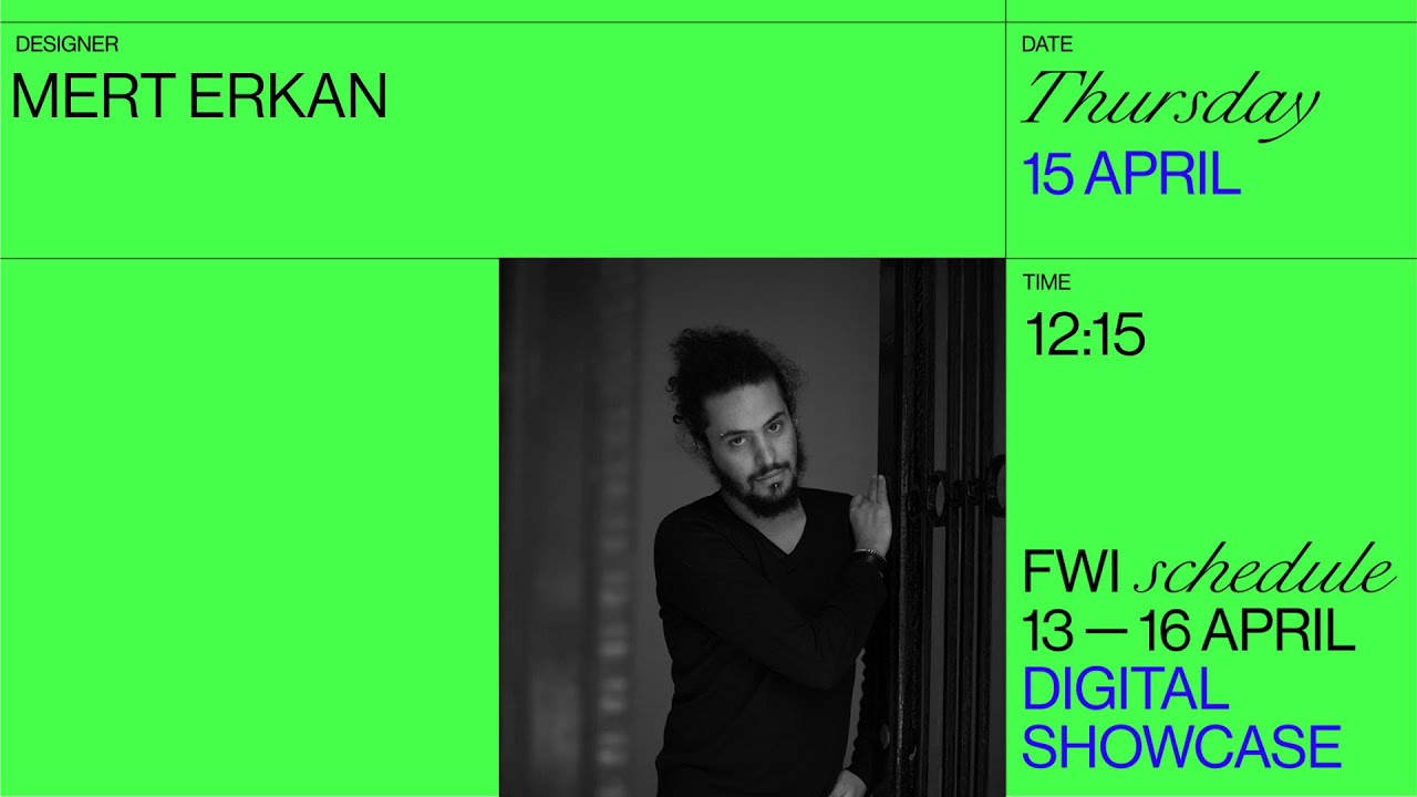 MERT ERKAN - Fashion Week Istanbul / Day 3