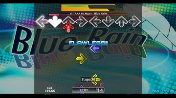 [DDR EDIT/DP] Blue Rain / dj TAKA VS Ryu☆ (Lv. 14)
