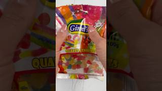 Crushing Gummy Mix in Garlic Press #candy #viralvideo #asmr #gummy #diy #crushing #jelly