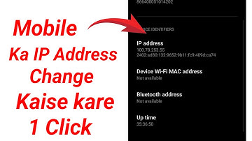 ip address change - ip address change kaise kare - ip address changer for android