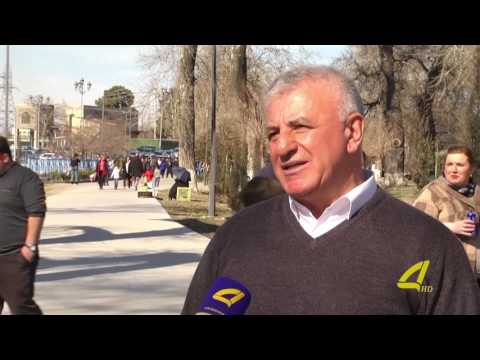 საბჭოთა ოკუპაციის დღე - რუსთავში დროშები დაუშვეს 25 -02- 2017