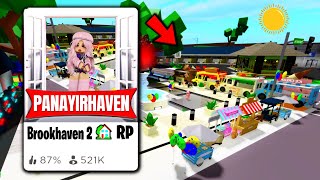 ✨BROOKHAVEN'A PANAYIR KURULDU😃AYŞEM ECE ARI💥ROBLOX Brookhaven🏡RP