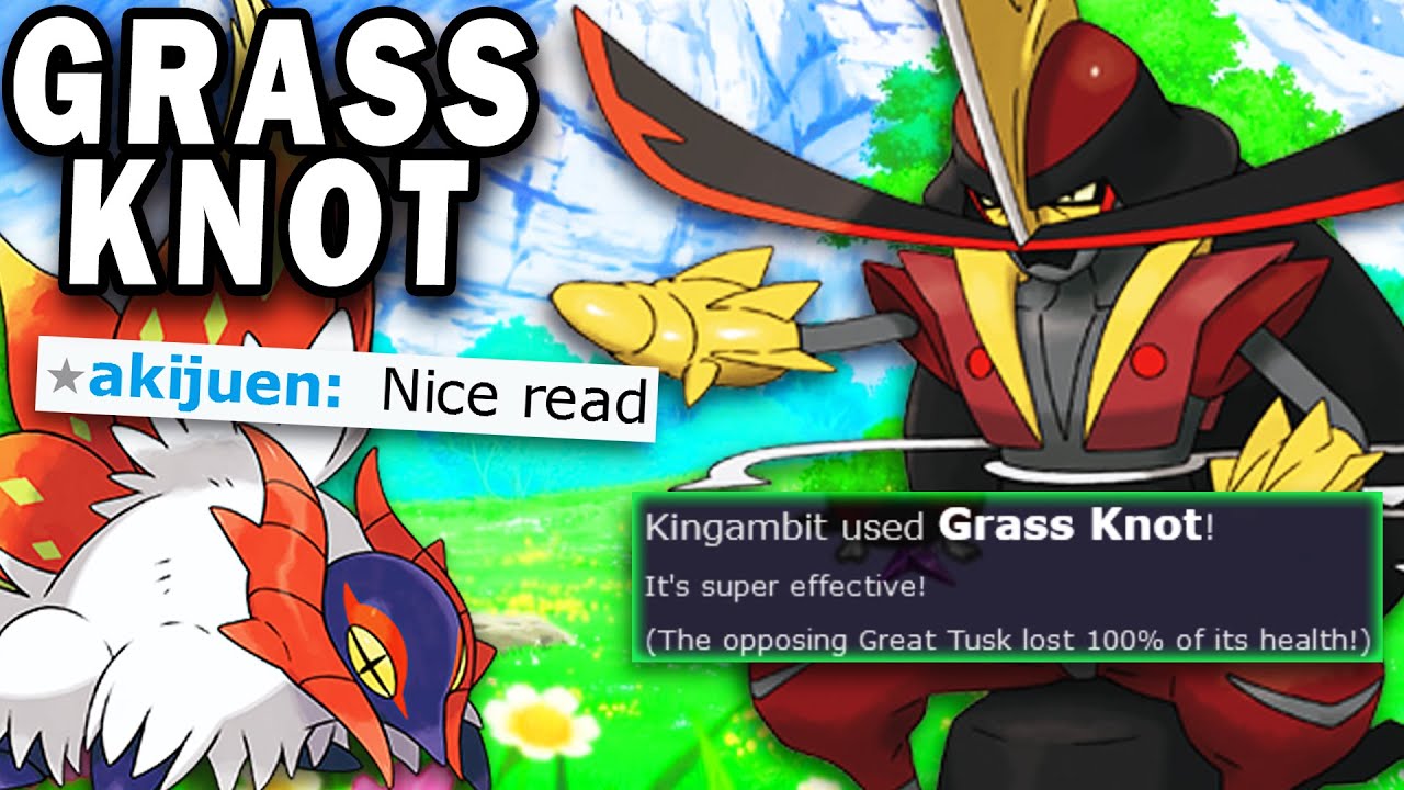 GRASS KNOT CHINESE KINGAMBIT! Pokemon Scarlet and Violet YouTube