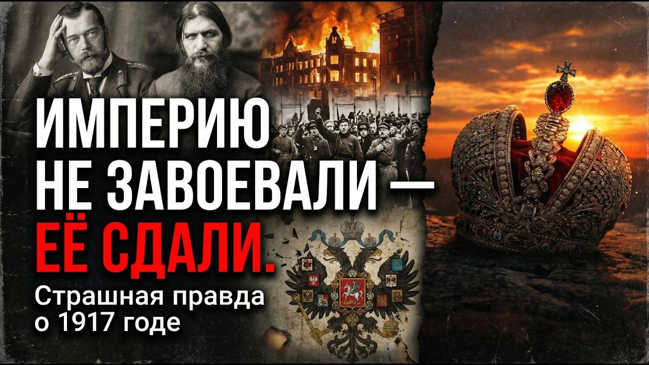 ИМПЕРИЮ НЕ ЗАВОЕВАЛИ — ЕЁ СДАЛИ. Страшная правда о 1917 годе