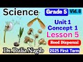 ساينس خامسة ابتدائى ترم اول 2025 Science Grade 5 Concept 1 Lesson 5 Seed Dispersal 