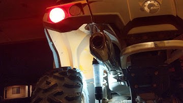 Can am yoshimura exhaust on a can am outlander 850 dps!!