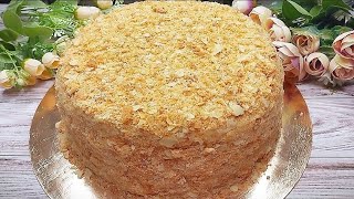 ТОРТ НАПОЛЕОН -РЕЦЕПТ cамого Вкусного ТОРТА на Любой ПРАЗДНИКHapoleon Cake