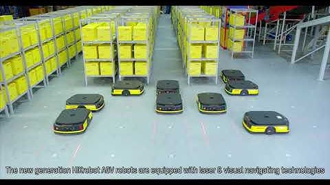HikRobot Mobile Robot for DHL North Asia Hub
