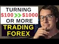How to Trade with $100 and Still Make Profits and be Profitable?