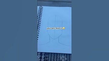 this trend but face shape tutorial 😏☝️ #drawing #art #drawingtutorial #trending #viral #fyp #tiktok