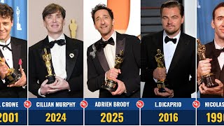 All Best Actor Oscar Winners in Academy Award History | 1929-2025