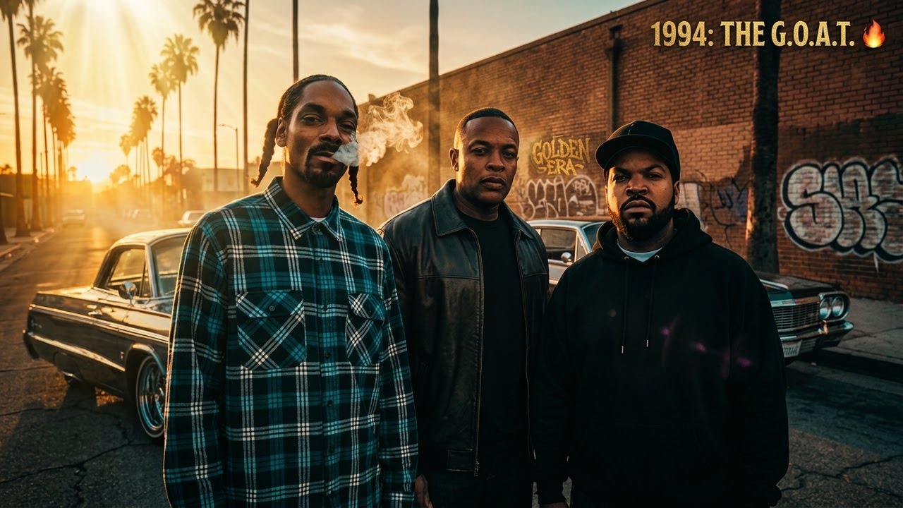 90s HipHop Playlist [1994] 🔥 Snoop Dogg, Dr. Dre, Ice Cube – G.O.A.T | The Golden Era