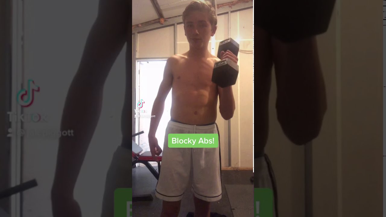 How To Get Blocky Abs #Shorts