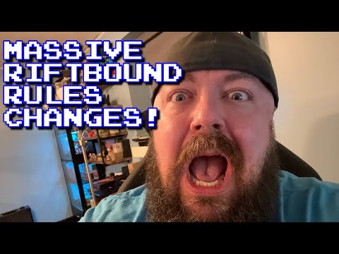 HUGE RULES UPDATES! MASSIVE CHANGES TO DECKBUILDING HERE! #riftbound #riftboundtcg #unboxing #cards