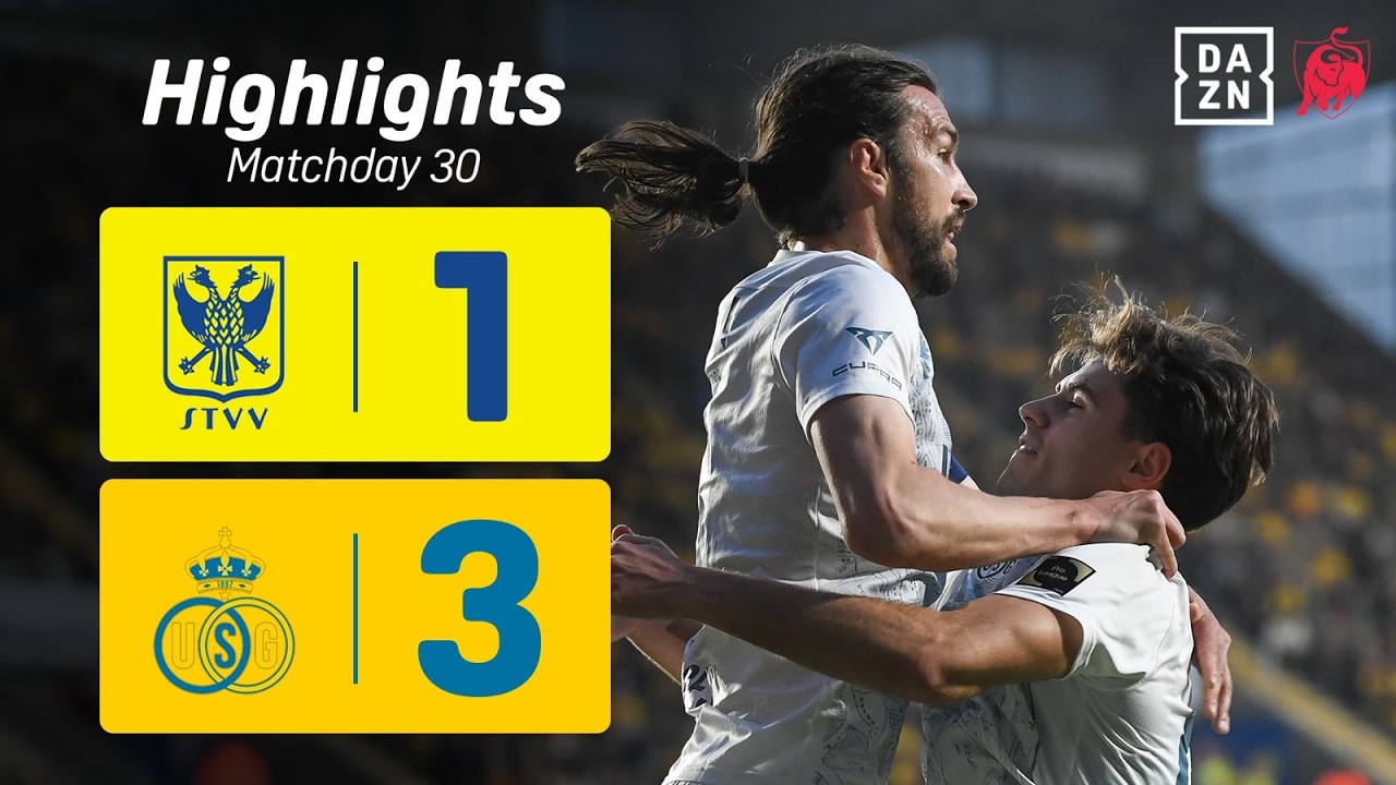 L’Union SG termine la saison régulière en tête. 🏔️🇧🇪 | STVV - Union SG