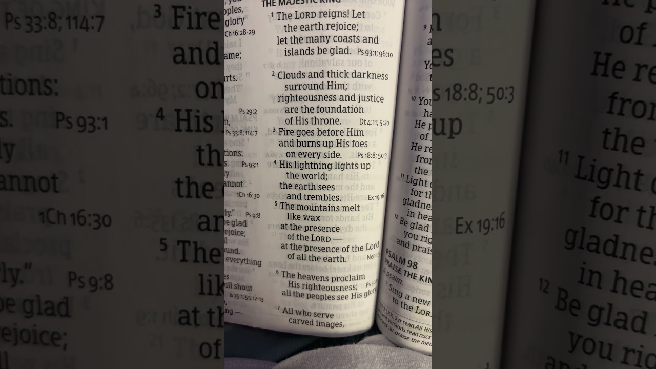 PSALM 97 THE MAJESTIC KING