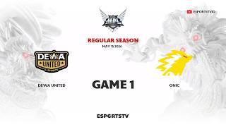 ONIC vs DEWA GAME 1 MPL ID S17 | Dewa United vs ONIC screenshot 3
