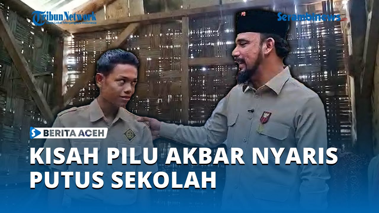 Kisah Pilu Muhammad Akbar yang Nyaris Putus Sekolah, Bupati Al Farlaky Bantu Biaya dan Bangun Rumah