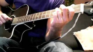 Video thumbnail of "Scotland the Brave guitar lesson (ger)"